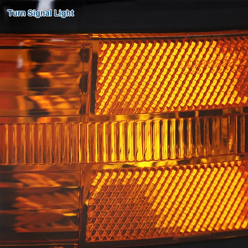 2014-2015 Chevy Silverado 1500 LED Tube Headlights - Black 4 2014-2015 Chevy Silverado 1500 LED Tube Headlights - Black - Image 4