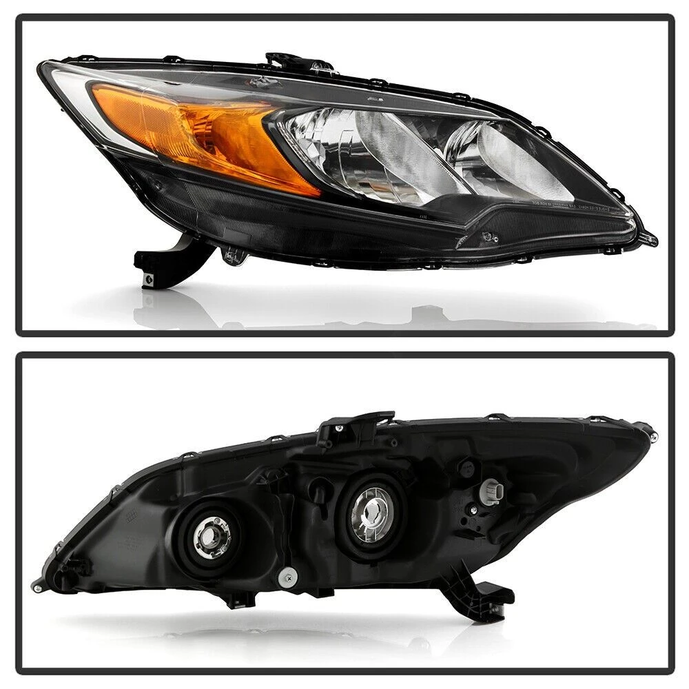 Spyder 2014-2015 Honda Civic 2-Door Coupe Factory Style Headlight - Passenger Side 2 Spyder 2014-2015 Honda Civic 2-Door Coupe Factory Style Headlight - Passenger Side - Image 2