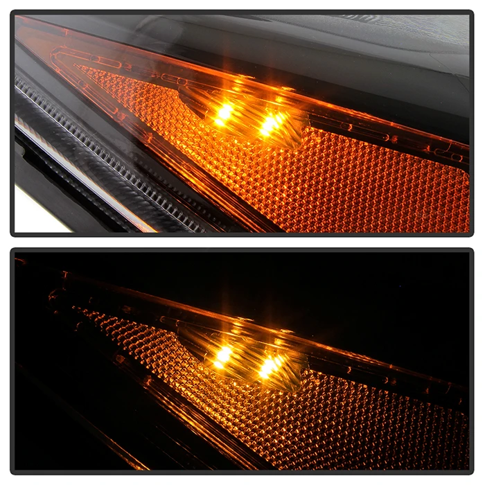 2015-2018 Ford Focus Black Bezel W/o LED DRL Halogen Headlight Headlamp Assembly Replacement Passenger Side 7 2015-2018 Ford Focus Black Bezel W/o LED DRL Halogen Headlight Headlamp Assembly Replacement Passenger Side - Image 7