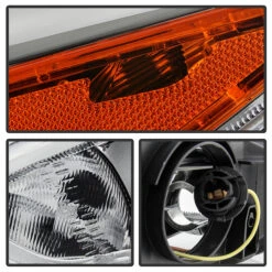 2015-2018 Ford Focus Chrome Bezel W/o LED DRL Halogen Headlight Headlamp Assembly Replacement Driver Side 10 2015-2018 Ford Focus Chrome Bezel W/o LED DRL Halogen Headlight Headlamp Assembly Replacement Driver Side -High-Efficiency Car Light Store 2015 2018 ford focus chrome bezel w o led drl halogen headlight headlamp assembly replacement driver side 70