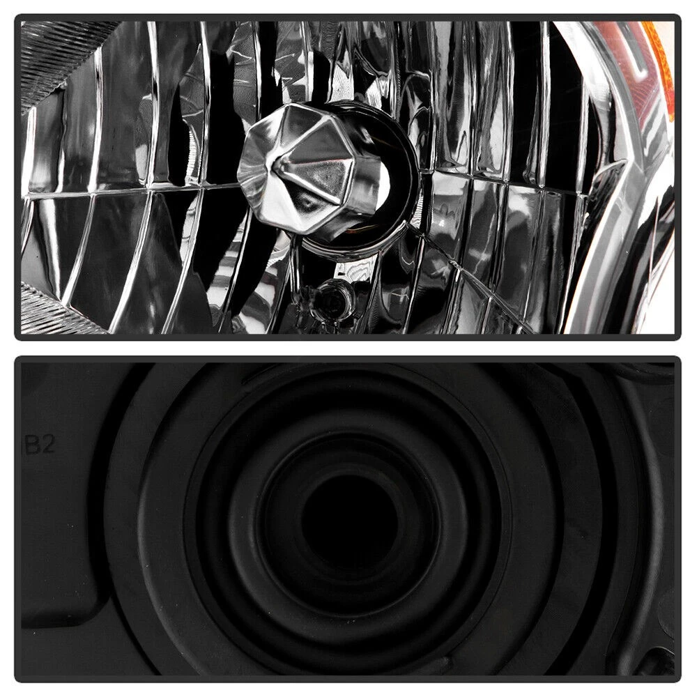 2015-2019 Nissan Versa OE-Style Reflector Driver Side Headlight - Chrome Housing 3 2015-2019 Nissan Versa OE-Style Reflector Driver Side Headlight - Chrome Housing - Image 3