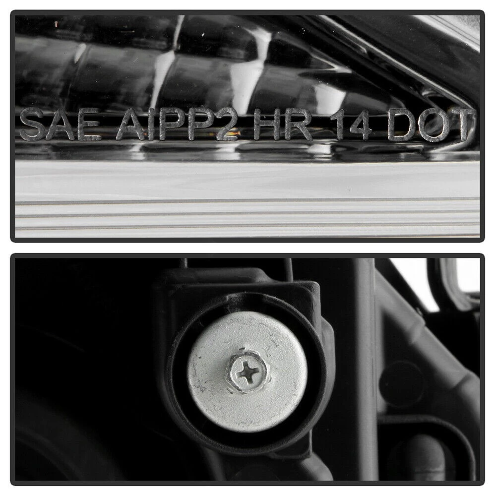 2015-2019 Nissan Versa OE-Style Reflector Driver Side Headlight - Chrome Housing 6 2015-2019 Nissan Versa OE-Style Reflector Driver Side Headlight - Chrome Housing - Image 6