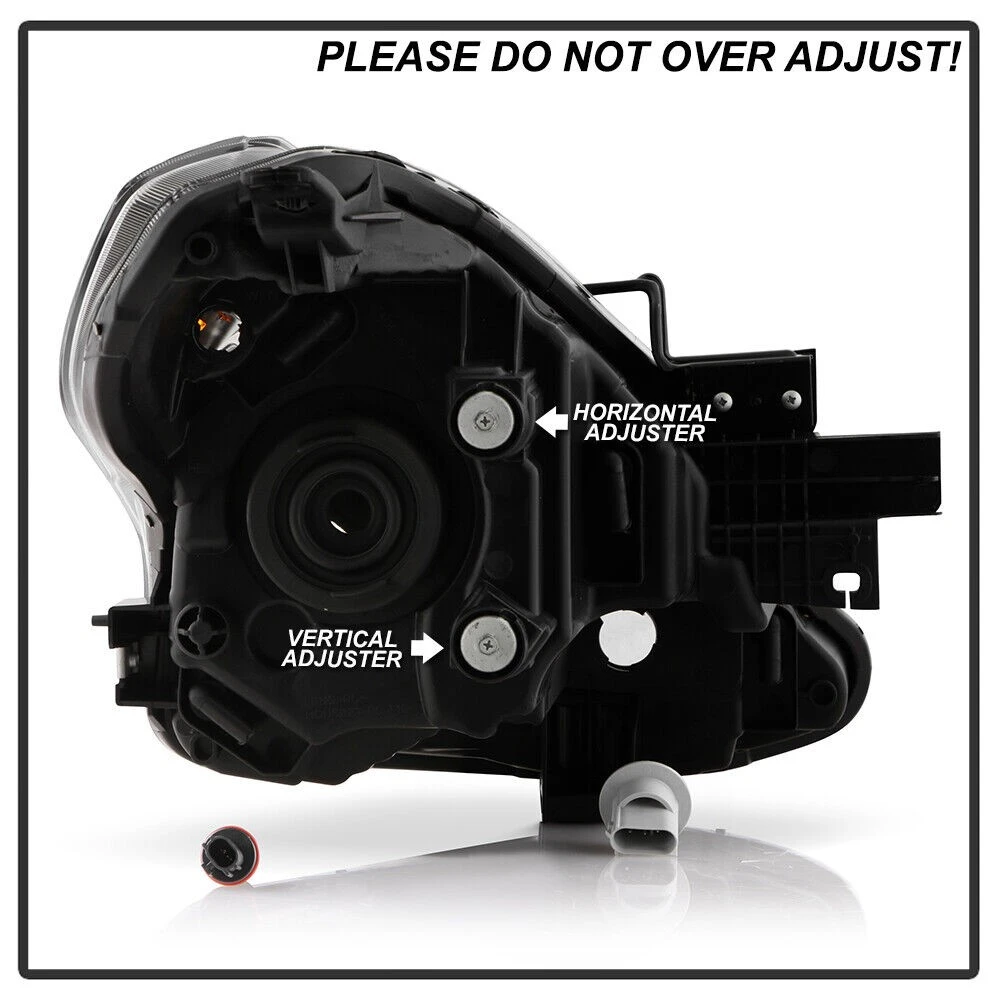 2015-2019 Nissan Versa OE-Style Reflector Driver Side Headlight - Chrome Housing 7 2015-2019 Nissan Versa OE-Style Reflector Driver Side Headlight - Chrome Housing - Image 7