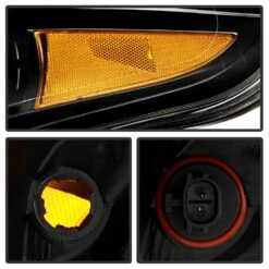 2015-2019 Nissan Versa OE-Style Reflector Headlights - Black Housing -High-Efficiency Car Light Store 2015 2019 nissan versa oe style reflector headlights black housing 19