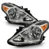 2015-2019 Nissan Versa OE-Style Reflector Headlights - Chrome Housing