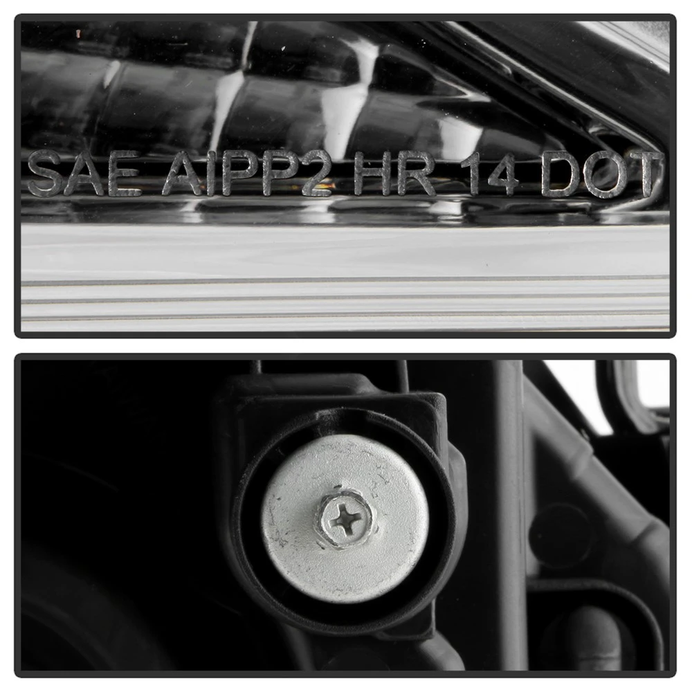 2015-2019 Nissan Versa OE-Style Reflector Headlights - Chrome Housing 6 2015-2019 Nissan Versa OE-Style Reflector Headlights - Chrome Housing - Image 6