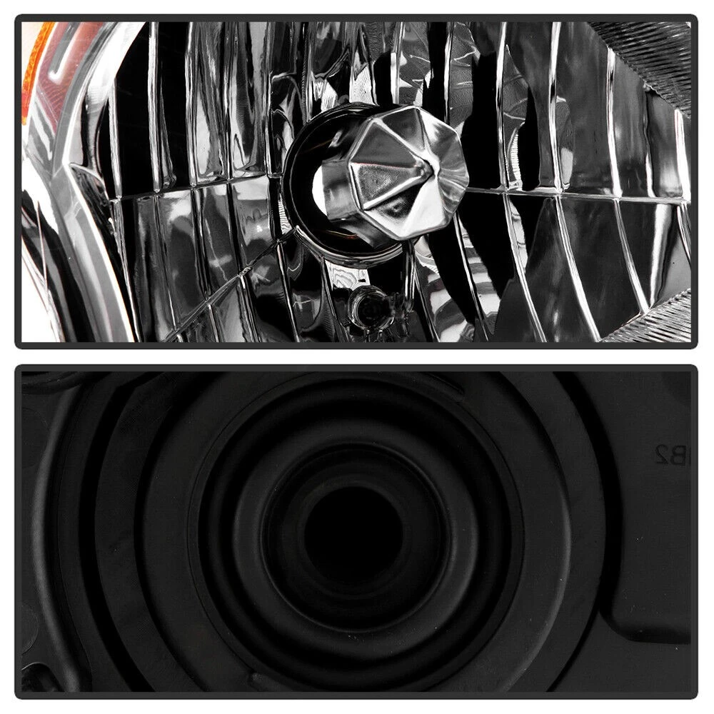 2015-2019 Nissan Versa OE-Style Reflector Passenger Side Headlight - Chrome Housing 3 2015-2019 Nissan Versa OE-Style Reflector Passenger Side Headlight - Chrome Housing - Image 3