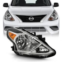 2015-2019 Nissan Versa OE-Style Reflector Passenger Side Headlight - Chrome Housing 16 2015-2019 Nissan Versa OE-Style Reflector Passenger Side Headlight - Chrome Housing -High-Efficiency Car Light Store 2015 2019 nissan versa oe style reflector passenger side headlight chrome housing 35