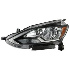 2016-2018 Sentra Halogen Headlight Headlamp W/Bulb Replacement LH Driver Side