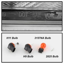 2016-2018 Sentra Halogen Headlight Headlamp W/Bulb Replacement LH Driver Side -High-Efficiency Car Light Store 2016 2018 sentra halogen headlight headlamp w bulb replacement lh driver side 90