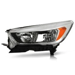 2017-2019 Ford Escape [Halogen] W/o LED DRL Chrome Headlights Driver Side - Left