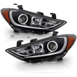2017-2019 Hyundai Elantra US Built W/o DRL Projector Headlights Pair