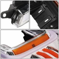 2018-2021 Ford F150 LED DRL Headlights [Sequential Signal] - Chrome Amber -High-Efficiency Car Light Store 2018 2021 ford f150 led drl headlights sequential signal chrome amber 101