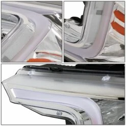 2018-2021 Ford F150 LED DRL Headlights [Sequential Signal] - Chrome Clear -High-Efficiency Car Light Store 2018 2021 ford f150 led drl headlights sequential signal chrome clear 91