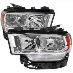 2019-2022 Dodge Ram 2500 | 3500 Crystal Replacement Headlights - Chrome Housing
