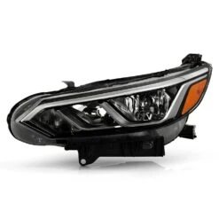 2020-2022 Nissan Sentra S|SV Halogen Chrome Trim Headlight - Left Driver Side