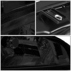 92-95 Honda Civic Headlights + Amber LED Turn Signal Smoked -High-Efficiency Car Light Store 92 95 honda civic headlights amber led turn signal smoked 119