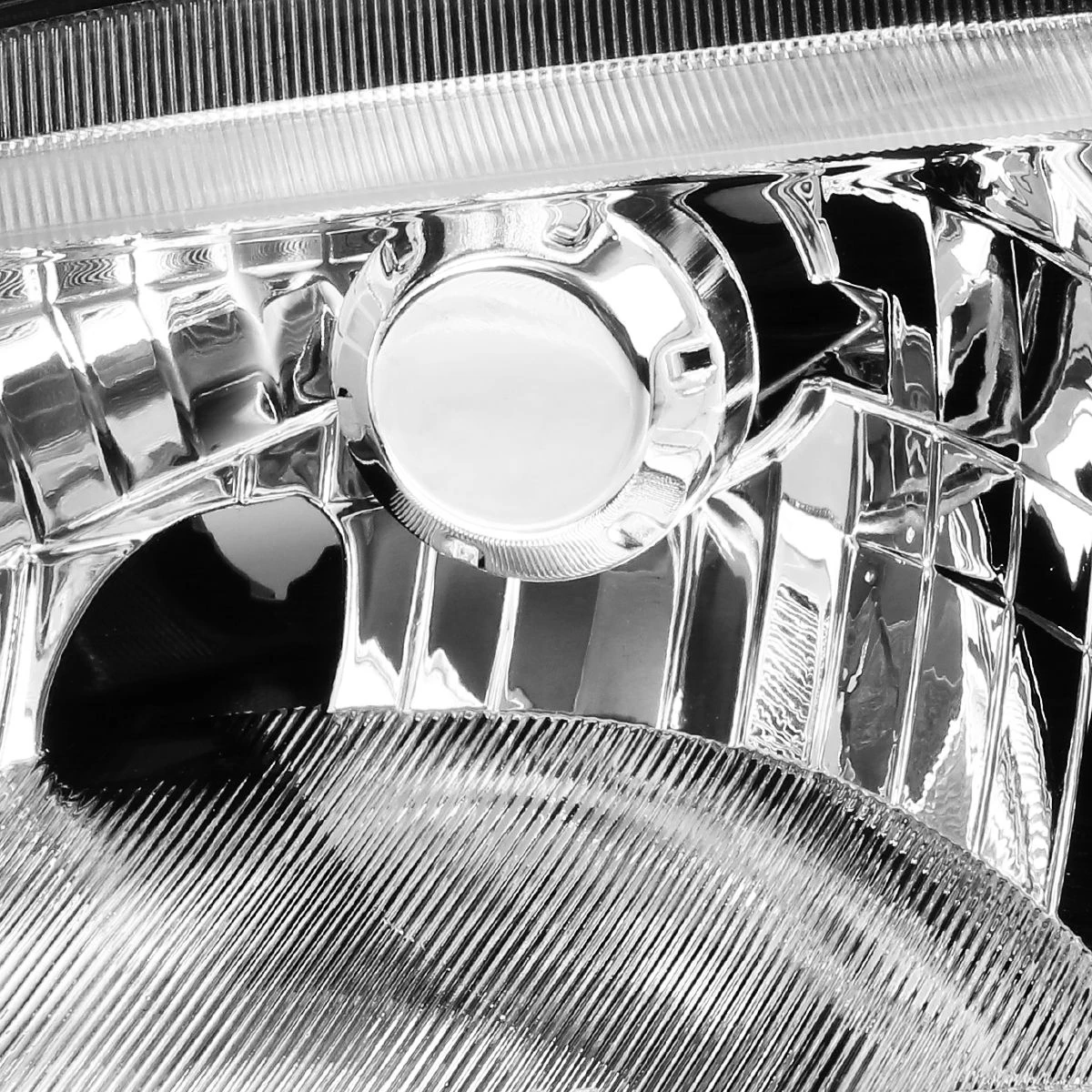 92-95 Honda Civic Headlights + Corner Signal Lens - Chrome / Amber 2 92-95 Honda Civic Headlights + Corner Signal Lens - Chrome / Amber - Image 2