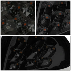 92-95 Honda Civic LED DRL Bar + Turn Signal Headlight Corner Lamps Smoked -High-Efficiency Car Light Store 92 95 honda civic led drl bar turn signal headlight corner lamps smoked 134