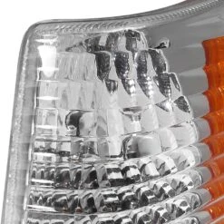 93-96 Jeep Grand Cherokee Euro Crystal Headlights / Bumper Lens - Chrome -High-Efficiency Car Light Store 93 96 jeep grand cherokee euro crystal headlights bumper lens chrome 94