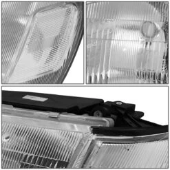 93-97 Toyota Corolla OE-Style Replacement Headlights - Chrome / Clear -High-Efficiency Car Light Store 93 97 toyota corolla oe style replacement headlights chrome clear 104