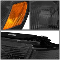 93-97 Toyota Corolla OE-Style Replacement Headlights - Smoked / Amber -High-Efficiency Car Light Store 93 97 toyota corolla oe style replacement headlights smoked amber 104