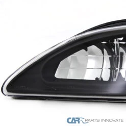 94-98 Ford Mustang Euro Style Crystal Headlights + Corner Lens - Black -High-Efficiency Car Light Store 94 98 ford mustang euro style crystal headlights corner lens black 159