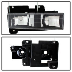 94-98 GMC C/K Series / Sierra / Suburban / Suburban / Yukon Headlights Set -Black 11 94-98 GMC C/K Series / Sierra / Suburban / Suburban / Yukon Headlights Set -Black -High-Efficiency Car Light Store 94 98 gmc c k series sierra suburban suburban yukon headlights set black 144