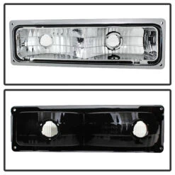 94-98 GMC C/K Series / Sierra / Suburban / Suburban / Yukon Headlights Set -Chrome -High-Efficiency Car Light Store 94 98 gmc c k series sierra suburban suburban yukon headlights set chrome 136