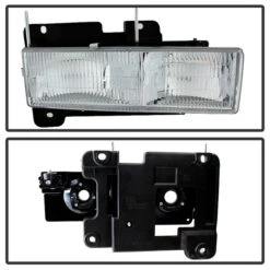 94-98 GMC C/K Series / Sierra / Suburban / Suburban / Yukon OE-Style Headlights Set -Clear -High-Efficiency Car Light Store 94 98 gmc c k series sierra suburban suburban yukon oe style headlights set clear 137