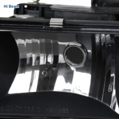 94-98 GMC C10 Yukon Sierra Suburban 8-Piece Headlights - Black -High-Efficiency Car Light Store 94 98 gmc c10 yukon sierra suburban 8 piece headlights black 167