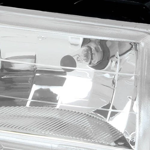 HID Combo 94-98 GMC C10 Yukon Sierra Suburban 8-Piece Headlights - Chrome 4 HID Combo 94-98 GMC C10 Yukon Sierra Suburban 8-Piece Headlights - Chrome - Image 4