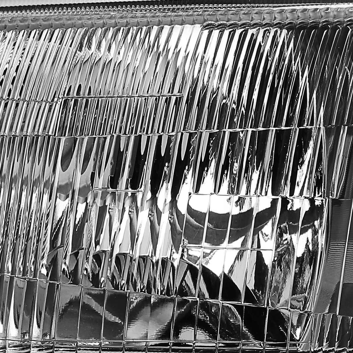 97-01 Mitsubishi Mirage 4Dr Sedan Factory Style Replacement Headlights - Chrome / Clear 5 97-01 Mitsubishi Mirage 4Dr Sedan Factory Style Replacement Headlights - Chrome / Clear - Image 5