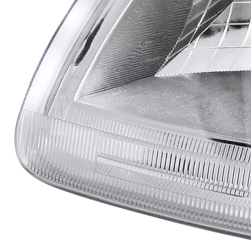 97-03 Ford F150 / Expedition Euro Style Crystal Headlights - Chrome 5 97-03 Ford F150 / Expedition Euro Style Crystal Headlights - Chrome - Image 5