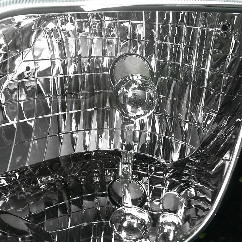 97-03 Ford F150 / Expedition Euro Style LED DRL Crystal Headlights - Black 3 97-03 Ford F150 / Expedition Euro Style LED DRL Crystal Headlights - Black - Image 3