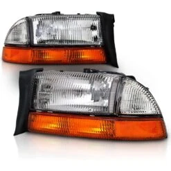 97-04 Dodge Dakota Factory Style Headlights - OE