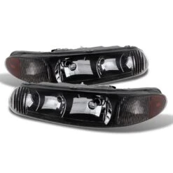 97-05 Buick Century / Regal Replacement Crystal Headlights - Black