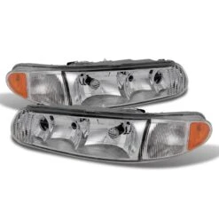 97-05 Buick Century / Regal Replacement Crystal Headlights - Chrome