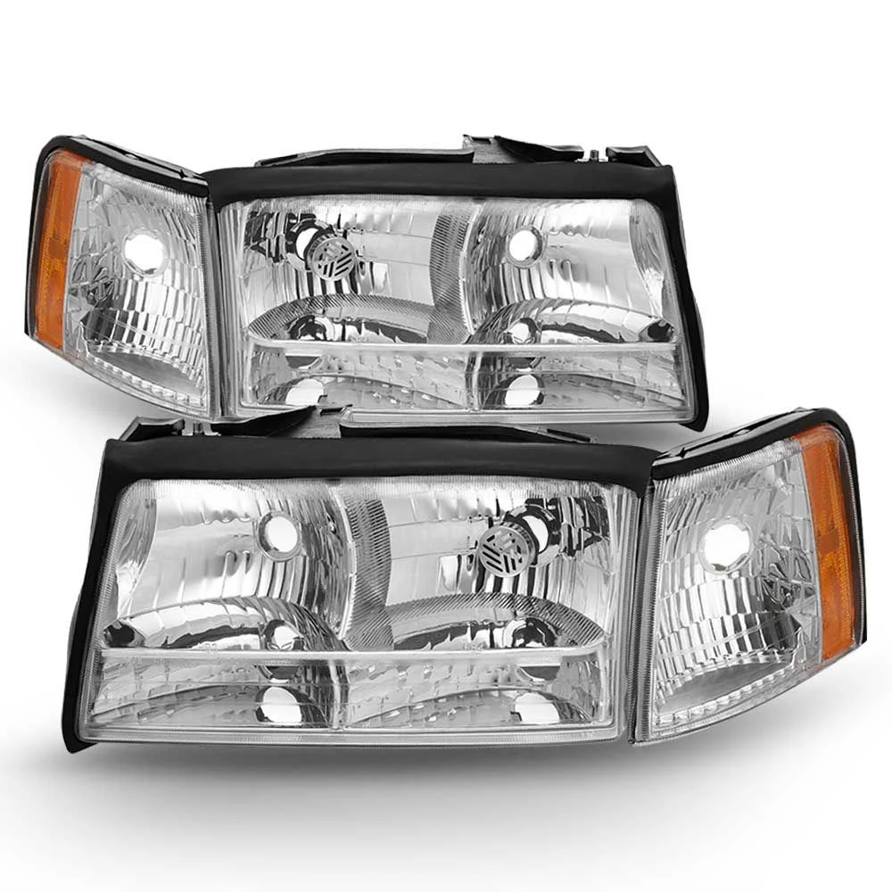 97-99 Cadillac Deville Replacement Headlights Pair 1 97-99 Cadillac Deville Replacement Headlights Pair