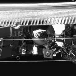 97-99 Nissan Maxima Factory Style Replacement Headlights - Black / Clear -High-Efficiency Car Light Store 97 99 nissan maxima factory style replacement headlights black clear 86