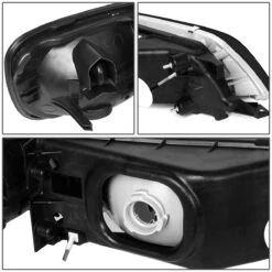 97-99 Nissan Maxima Factory Style Replacement Headlights - Smoked Lens / Clear -High-Efficiency Car Light Store 97 99 nissan maxima factory style replacement headlights smoked lens clear 91