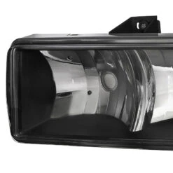 98-04 Chevy S10 / Blazer Replacement Crystal Headlights - Black Amber -High-Efficiency Car Light Store 98 04 chevy s10 blazer replacement crystal headlights black amber 167