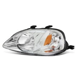99-00 Honda Civic Left OE Style Headlight Headlamp Replacement HO2502113