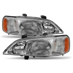 99-01 Acura TL Crystal Replacement Headlights - OEM Clear