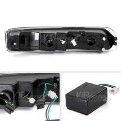 99-02 Chevy Silverado / Tahoe / Suburban Crystal Headlights + LED Bumper - Smoked -High-Efficiency Car Light Store 99 02 chevy silverado tahoe suburban crystal headlights led bumper smoked 137