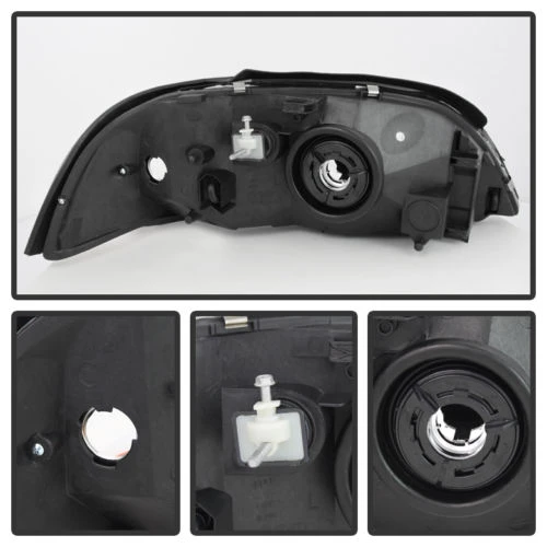 99-03 Ford Windstar Replacement Crystal Headlights - Chrome 3 99-03 Ford Windstar Replacement Crystal Headlights - Chrome - Image 3