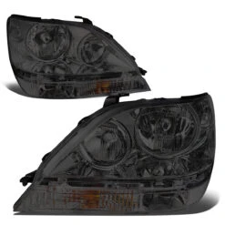 99-03 Lexus Rx300 Factory Style Replacement Headlights - Smoked / Amber 11 99-03 Lexus Rx300 Factory Style Replacement Headlights - Smoked / Amber -High-Efficiency Car Light Store 99 03 lexus rx300 factory style replacement headlights smoked amber 70