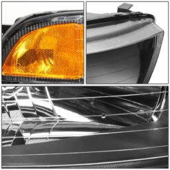 99-03 Mitsubishi Galant Factory Style Replacement Headlights - Black / Amber 13 99-03 Mitsubishi Galant Factory Style Replacement Headlights - Black / Amber -High-Efficiency Car Light Store 99 03 mitsubishi galant factory style replacement headlights black amber 92