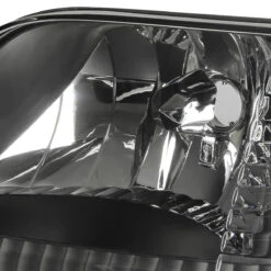 99-04 Ford F150 Euro Style Crystal Headlights + Corner Lens - Black -High-Efficiency Car Light Store 99 04 ford f150 euro style crystal headlights corner lens black 204
