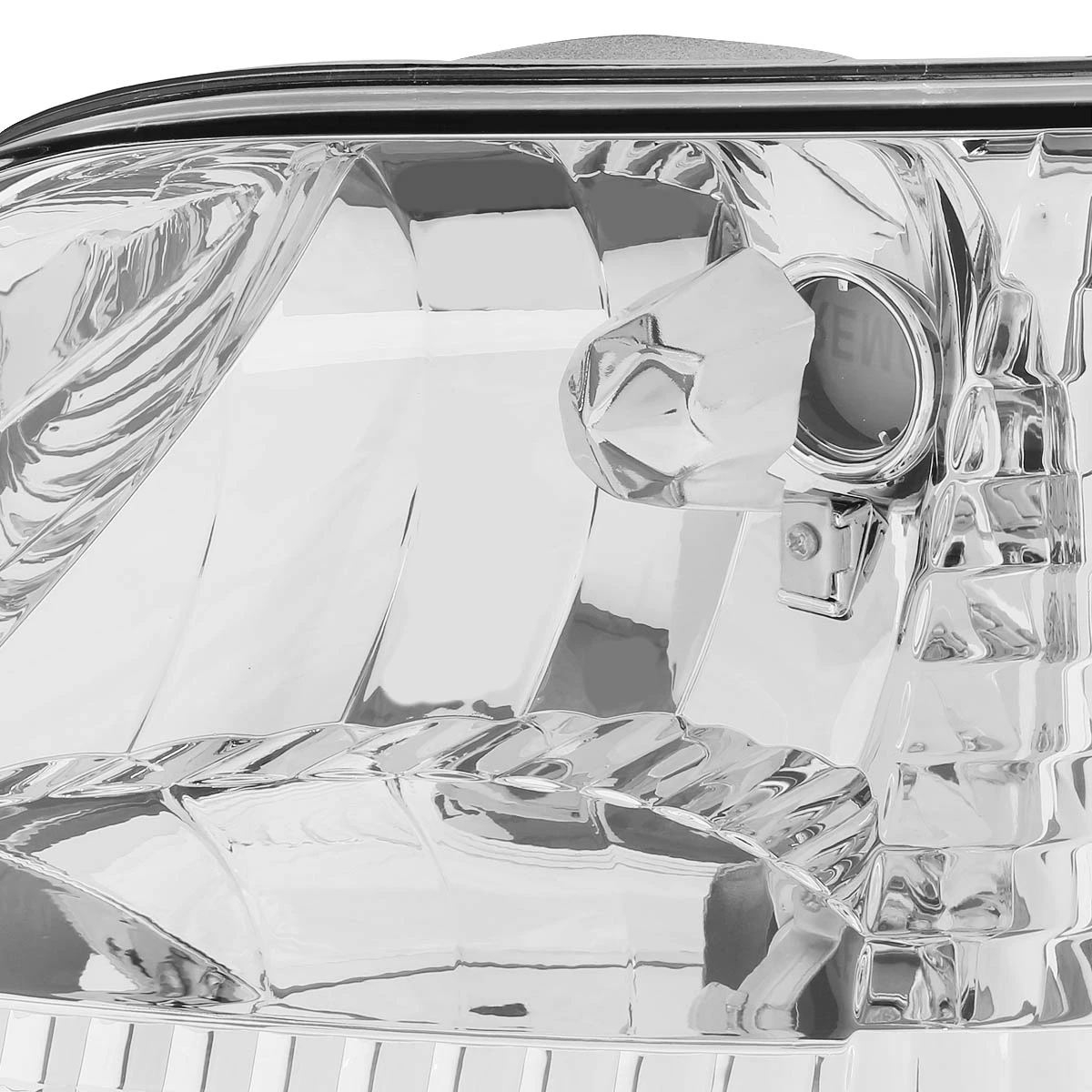 99-04 Ford F150 Euro Style Crystal Headlights + Corner Lens - Chrome 4 99-04 Ford F150 Euro Style Crystal Headlights + Corner Lens - Chrome - Image 4